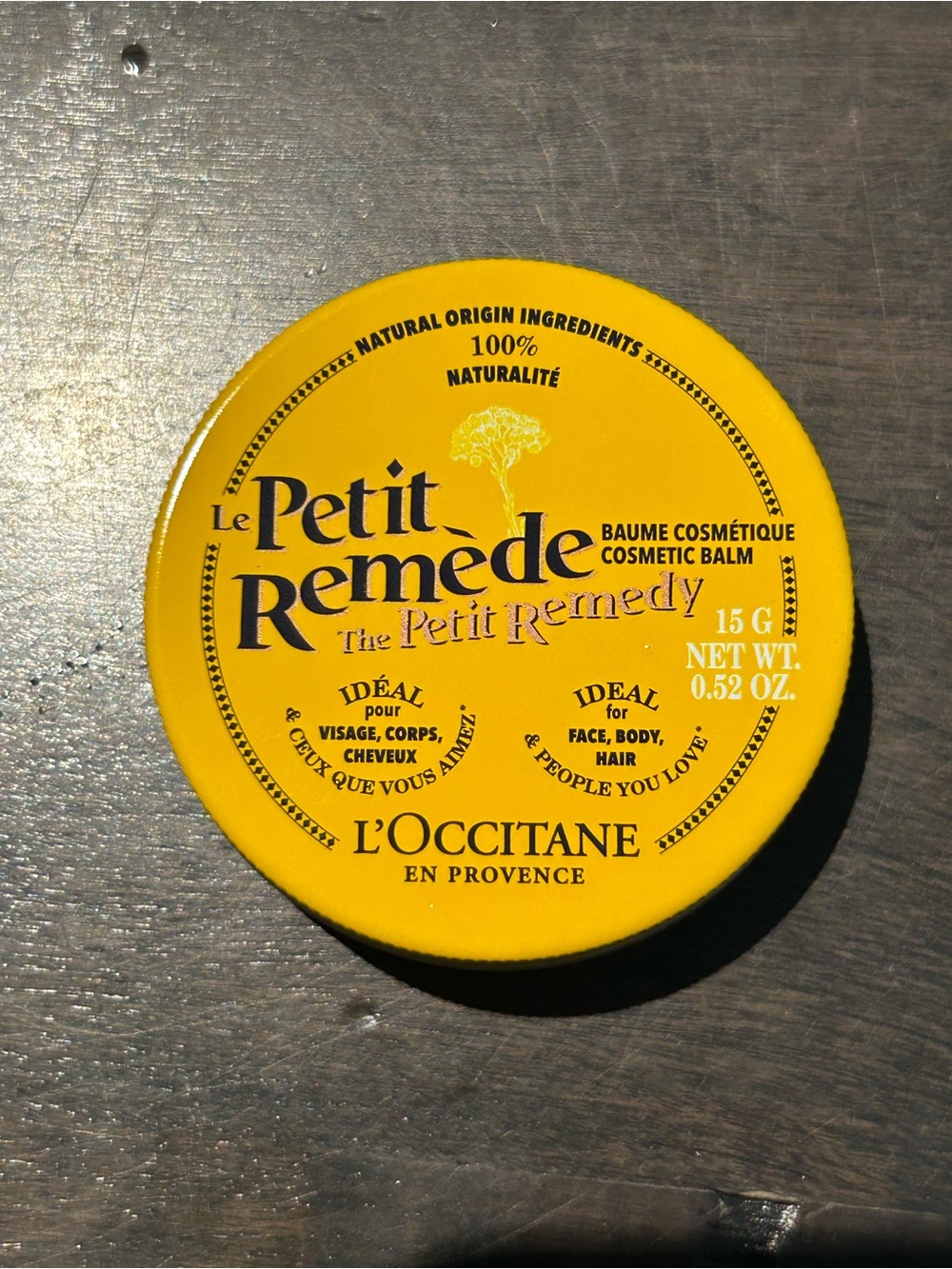 L'Occitane Le Petit Remède Cosmetic Balm Tin